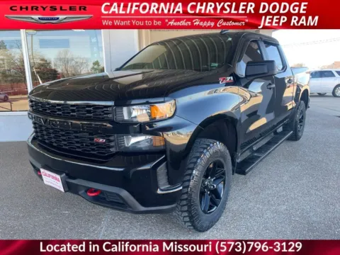 Black 2021 Chevrolet Silverado 1500 Custom Trail Boss for sale in California, MO