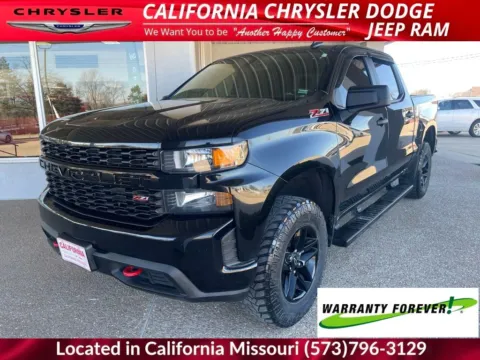 Black 2021 Chevrolet Silverado 1500 Custom Trail Boss for sale in California, MO