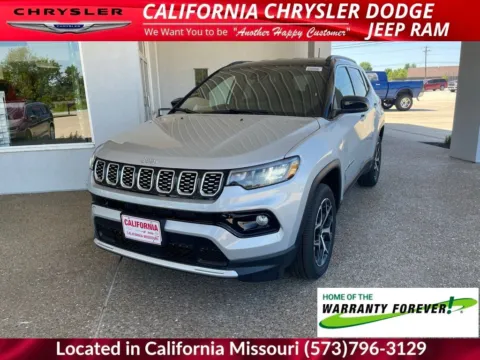 Silver 2026 Jeep Compass Limited for sale in California, MO