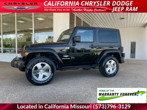 More photos of 2009 Jeep Wrangler Sahara at California CDJR, MO