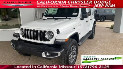 White 2026 Jeep Wrangler Sahara for sale in California, MO