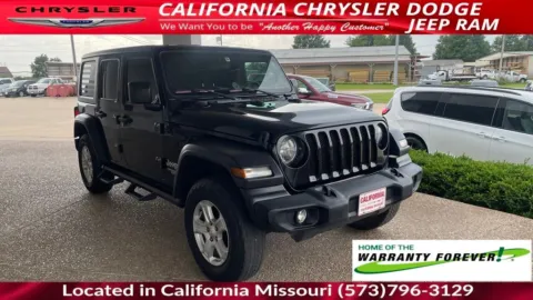 Another view of 2020 Jeep Wrangler Unlimited Sport S for sale in California, MO at California CDJR
