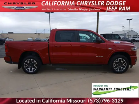 Photos of 2026 Ram 1500 Laramie for sale in California, MO at California CDJR