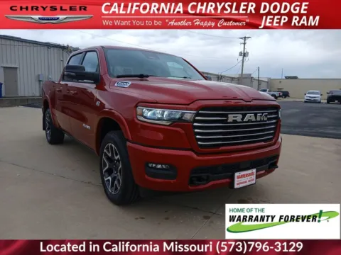 Red 2026 Ram 1500 Laramie for sale in California, MO