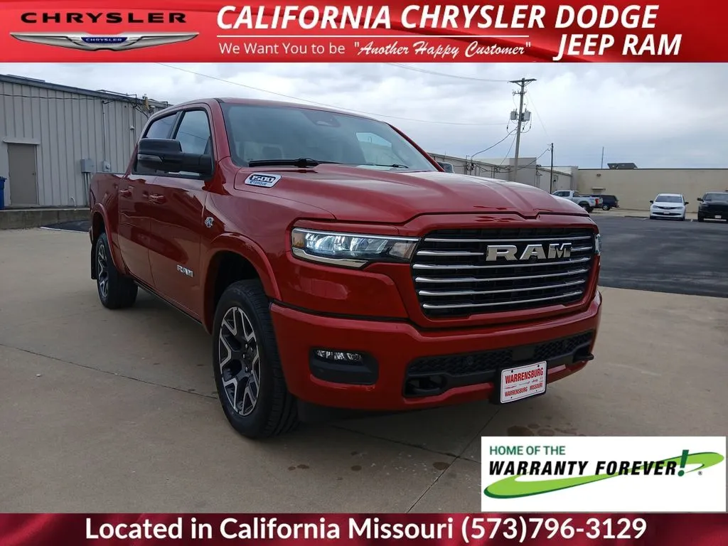 Red 2026 Ram 1500 Laramie for sale in California, MO