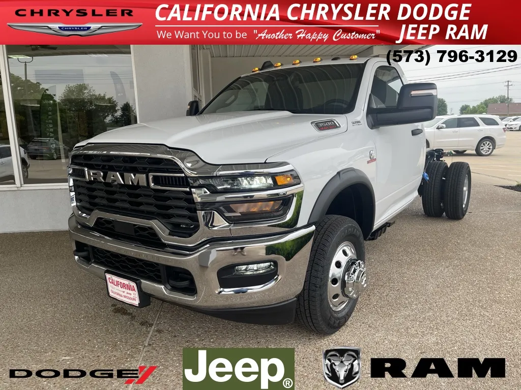 White 2025 Ram 3500 Tradesman for sale in California, MO