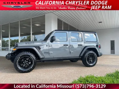 More photos of 2021 Jeep Wrangler Unlimited Willys at California CDJR, MO