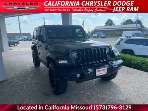 Another view of 2021 Jeep Wrangler Unlimited Willys for sale in California, MO at California CDJR