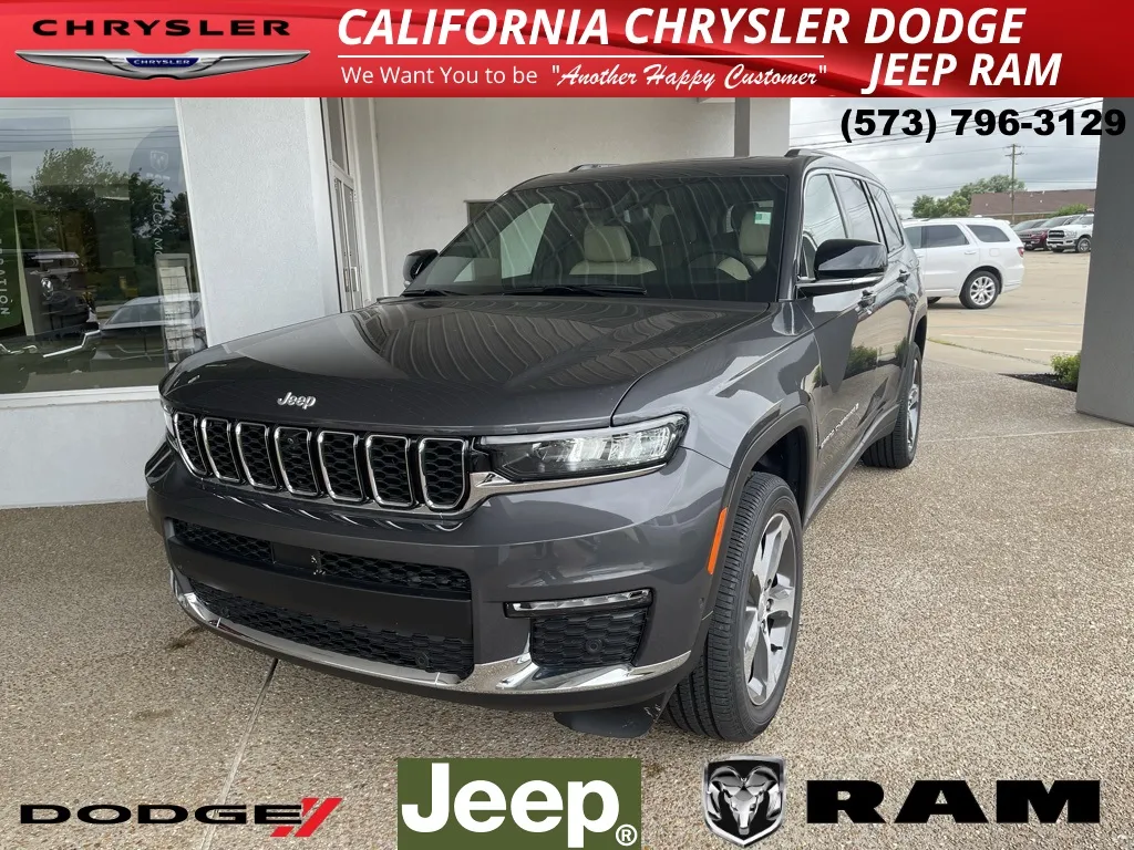 Gray 2025 Jeep Grand Cherokee L Limited for sale in California, MO
