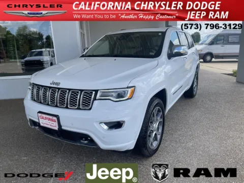 White 2019 Jeep Grand Cherokee Overland for sale in California, MO