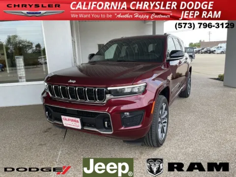 Red 2025 Jeep Grand Cherokee Overland for sale in California, MO