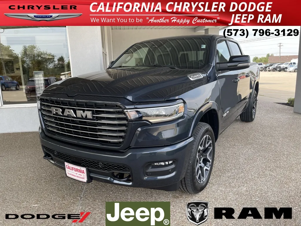 Blue 2026 Ram 1500 Laramie for sale in California, MO