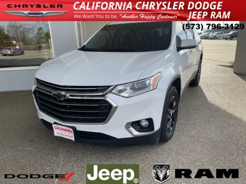 White 2019 Chevrolet Traverse LT for sale in California, MO