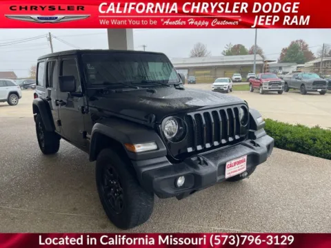 Another view of 2021 Jeep Wrangler Unlimited Sport for sale in California, MO at California CDJR