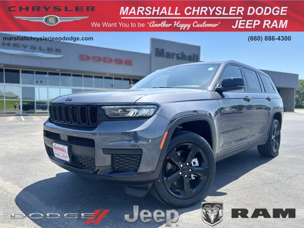 Gray 2025 Jeep Grand Cherokee L Altitude X for sale in Marshall, MO