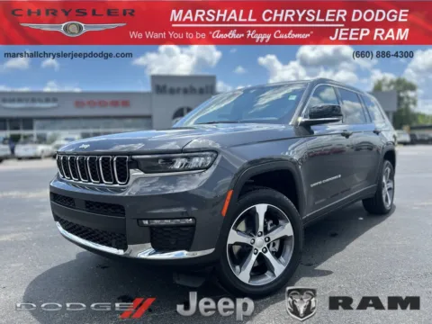 Gray 2025 Jeep Grand Cherokee L Limited for sale in Marshall, MO