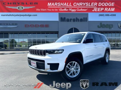 White 2023 Jeep Grand Cherokee L Laredo for sale in Marshall, MO