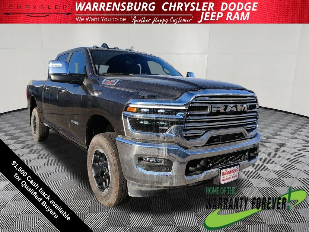 Gray 2026 Ram 2500 Laramie for sale in Warrensburg, MO