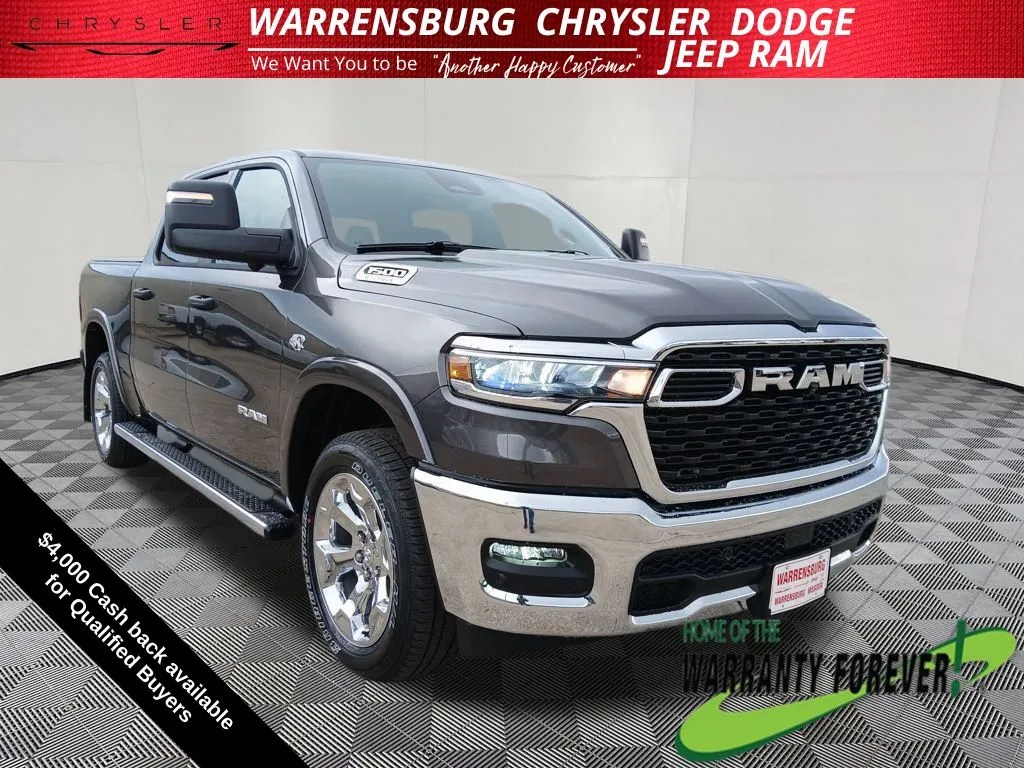 Gray 2026 Ram 1500 Big Horn/Lone Star for sale in Warrensburg, MO