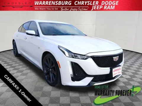White 2021 Cadillac CT5 Sport for sale in Warrensburg, MO