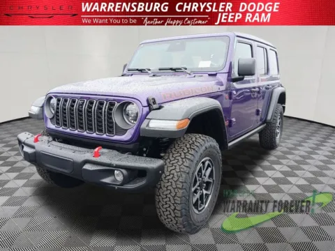 Photos of 2026 Jeep Wrangler Rubicon for sale in Warrensburg, MO at Warrensburg CDJR