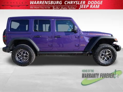 Photos of 2026 Jeep Wrangler Rubicon for sale in Warrensburg, MO at Warrensburg CDJR