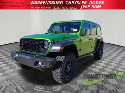More photos of 2026 Jeep Wrangler Willys at Warrensburg CDJR, MO