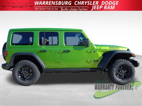 Photos of 2026 Jeep Wrangler Willys for sale in Warrensburg, MO at Warrensburg CDJR
