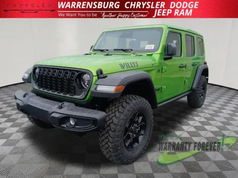 Another view of 2026 Jeep Wrangler Willys for sale in Warrensburg, MO at Warrensburg CDJR
