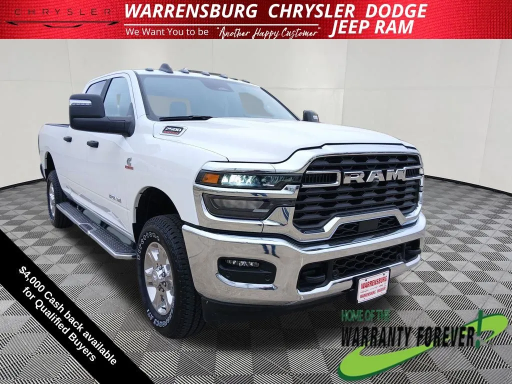 White 2025 Ram 2500 Big Horn for sale in Warrensburg, MO