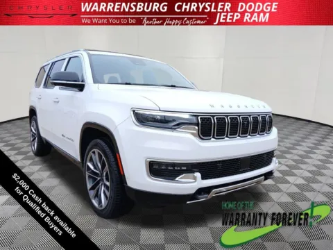 White 2025 Jeep Wagoneer Series III for sale in Warrensburg, MO