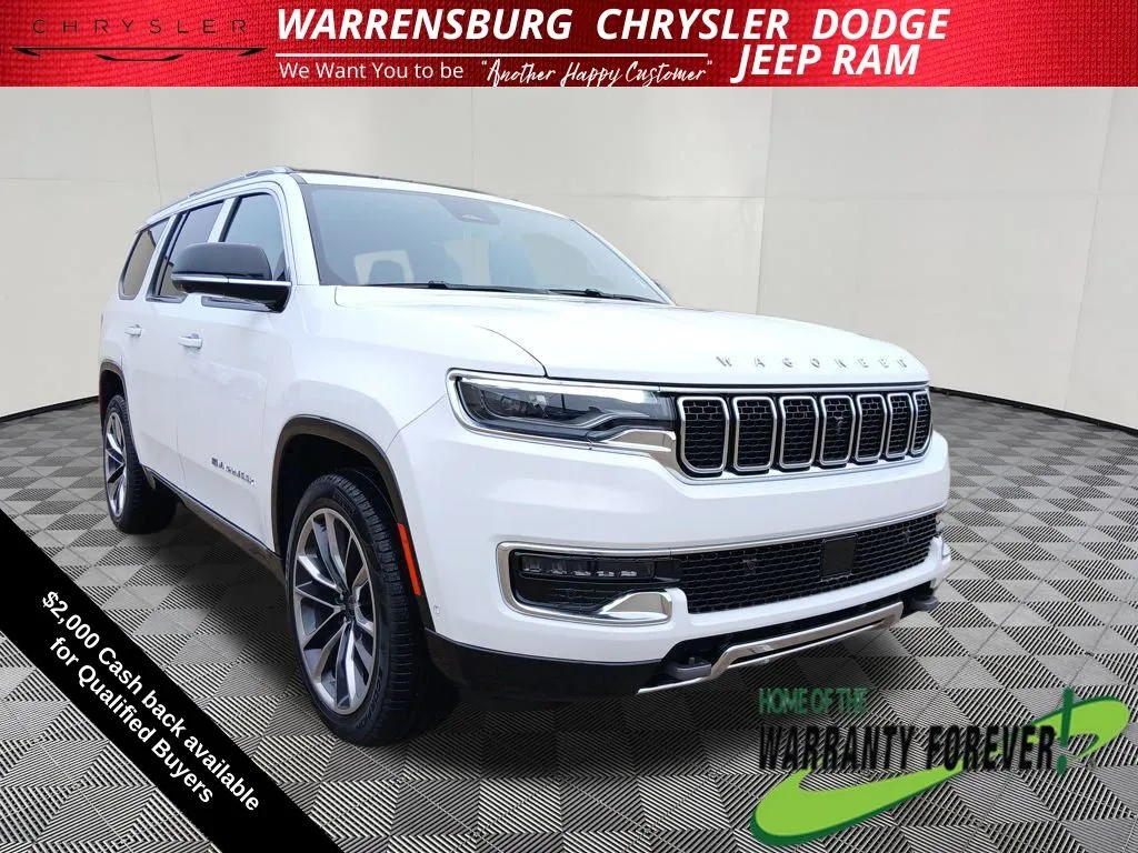 White 2025 Jeep Wagoneer Series III for sale in Warrensburg, MO
