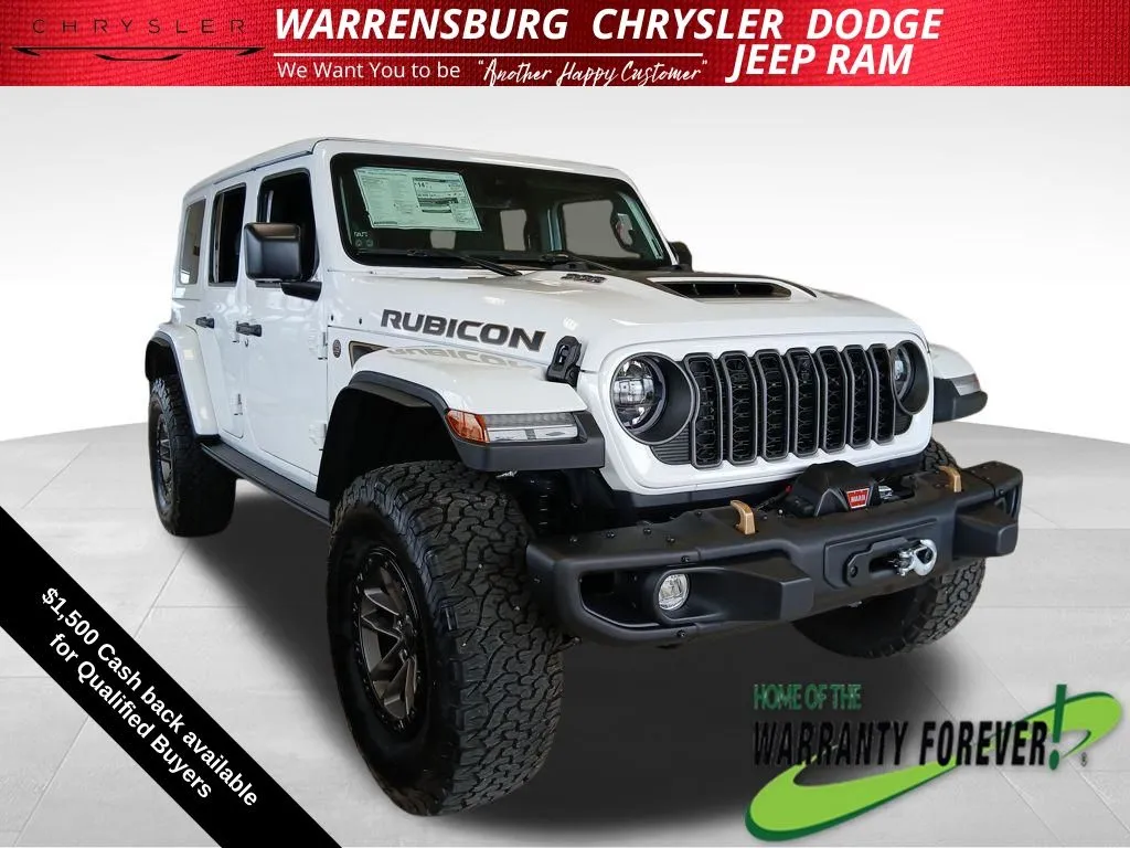 White 2025 Jeep Wrangler Rubicon 392 for sale in Warrensburg, MO