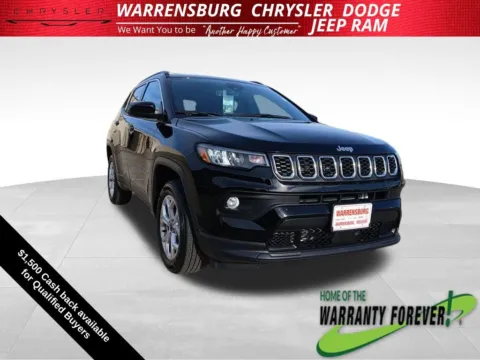 Black 2026 Jeep Compass Latitude for sale in Warrensburg, MO