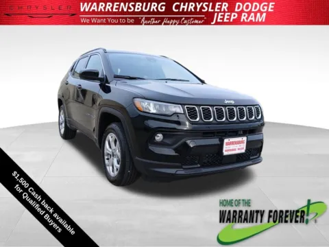 Black 2026 Jeep Compass Latitude for sale in Warrensburg, MO