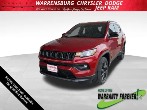 Red 2026 Jeep Compass Latitude for sale in Warrensburg, MO