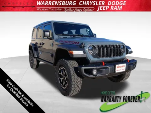 Gray 2026 Jeep Wrangler Rubicon for sale in Warrensburg, MO
