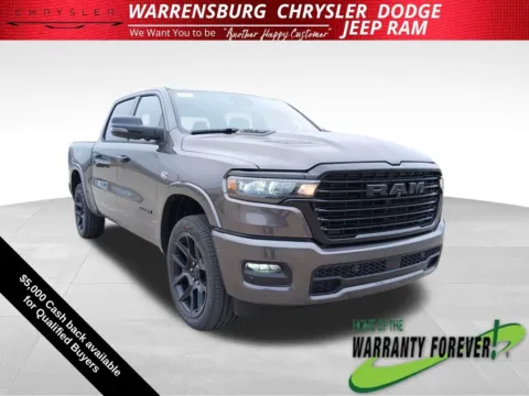 Gray 2026 Ram 1500 Laramie for sale in Warrensburg, MO