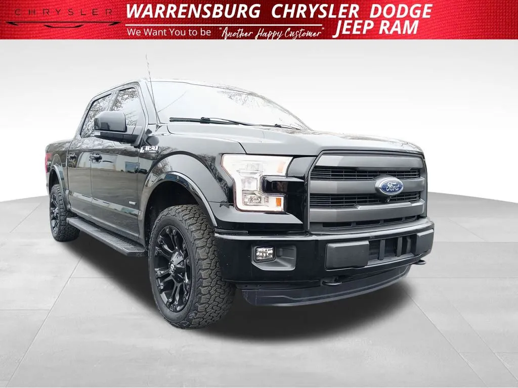 Black 2016 Ford F-150 Lariat for sale in Warrensburg, MO