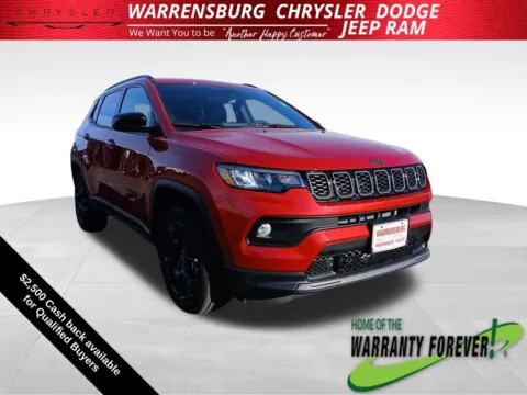 Red 2026 Jeep Compass Latitude for sale in Warrensburg, MO