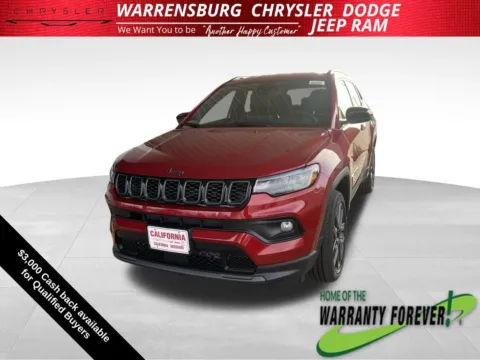 Red 2026 Jeep Compass Latitude for sale in Warrensburg, MO