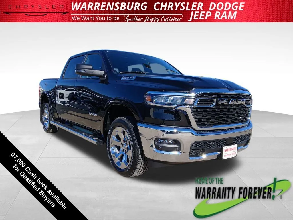 Black 2026 Ram 1500 Big Horn/Lone Star for sale in Warrensburg, MO