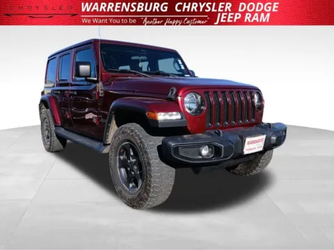 Unknown 2021 Jeep Wrangler Unlimited Sahara for sale in Warrensburg, MO