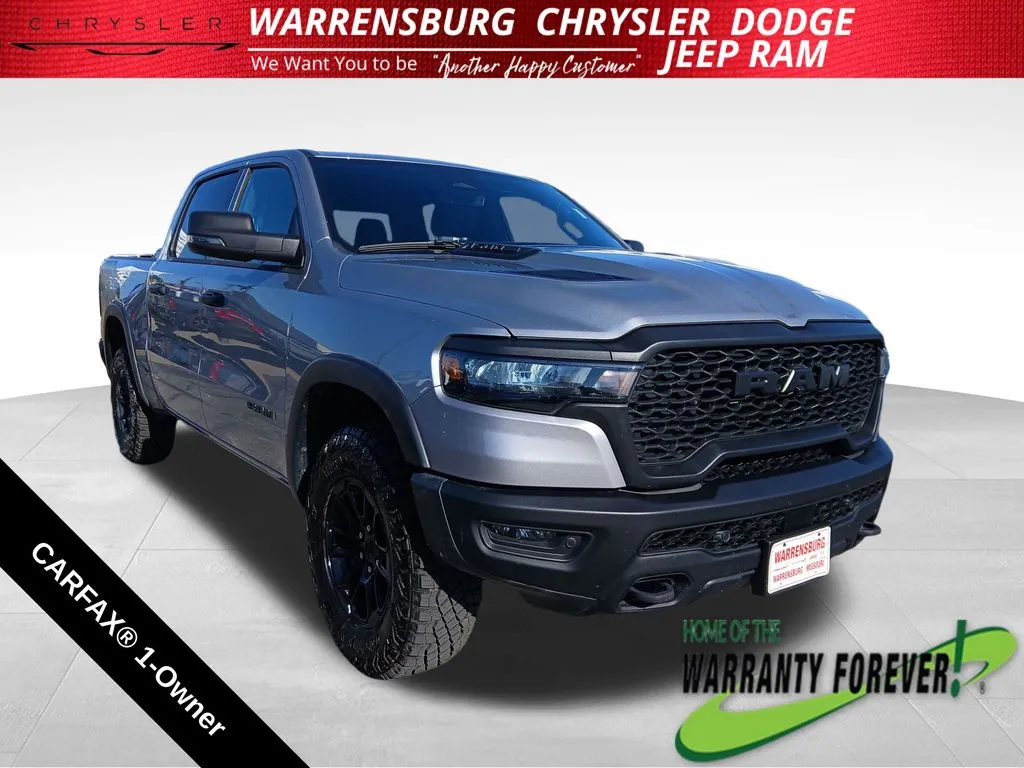 Silver 2025 Ram 1500 Rebel for sale in Warrensburg, MO