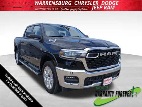 Black 2026 Ram 1500 Big Horn/Lone Star for sale in Warrensburg, MO