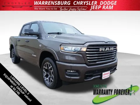 Gray 2026 Ram 1500 Laramie for sale in Warrensburg, MO