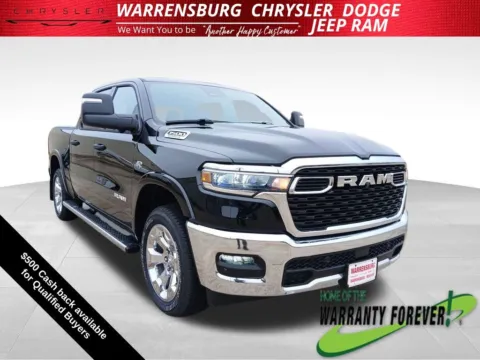 Black 2026 Ram 1500 Big Horn/Lone Star for sale in Warrensburg, MO