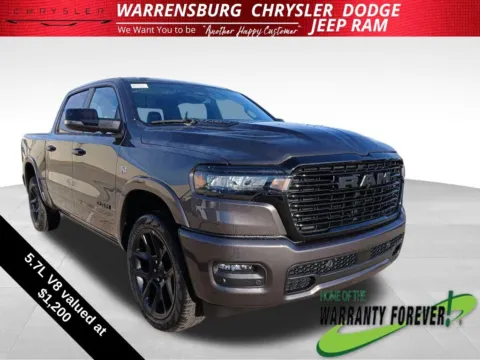 Gray 2026 Ram 1500 Laramie for sale in Warrensburg, MO