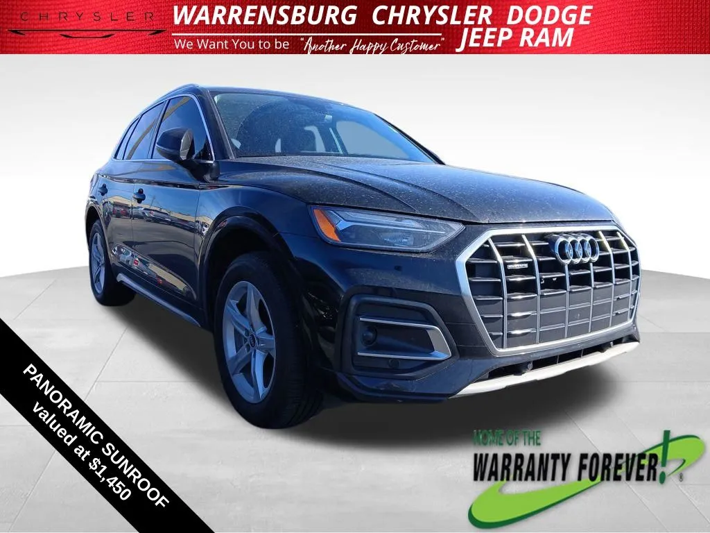 Black 2021 Audi Q5 45 Premium for sale in Warrensburg, MO