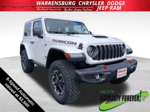 White 2026 Jeep Wrangler Rubicon for sale in Warrensburg, MO